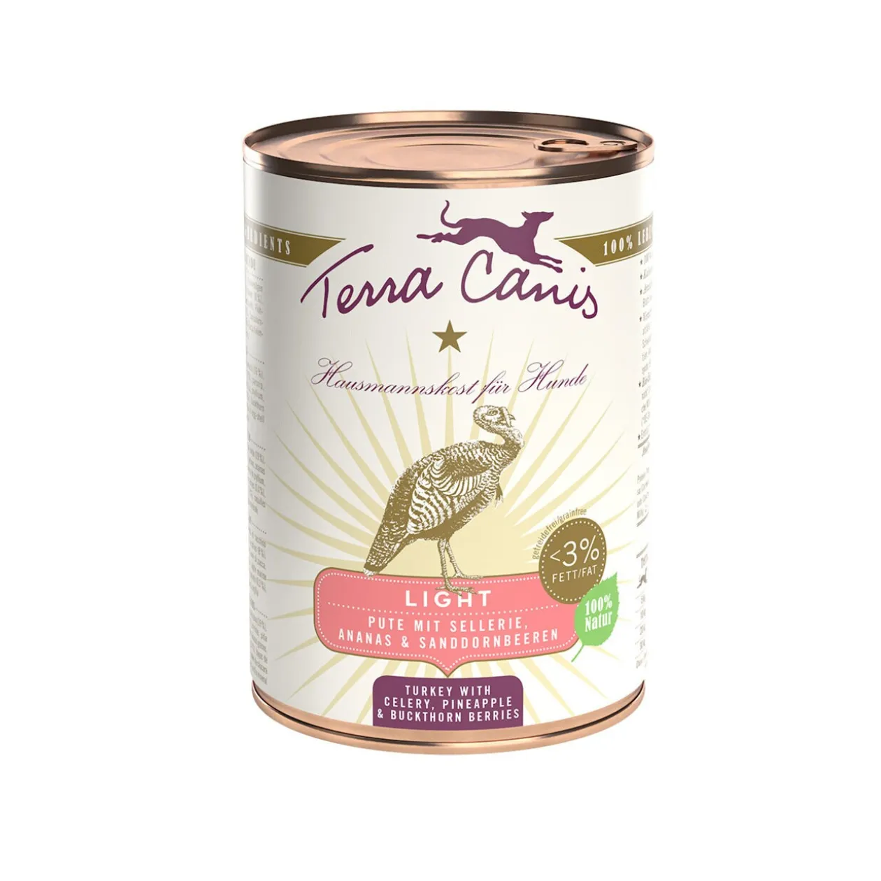 Terra Canis Light 6 x 400 g Dinde