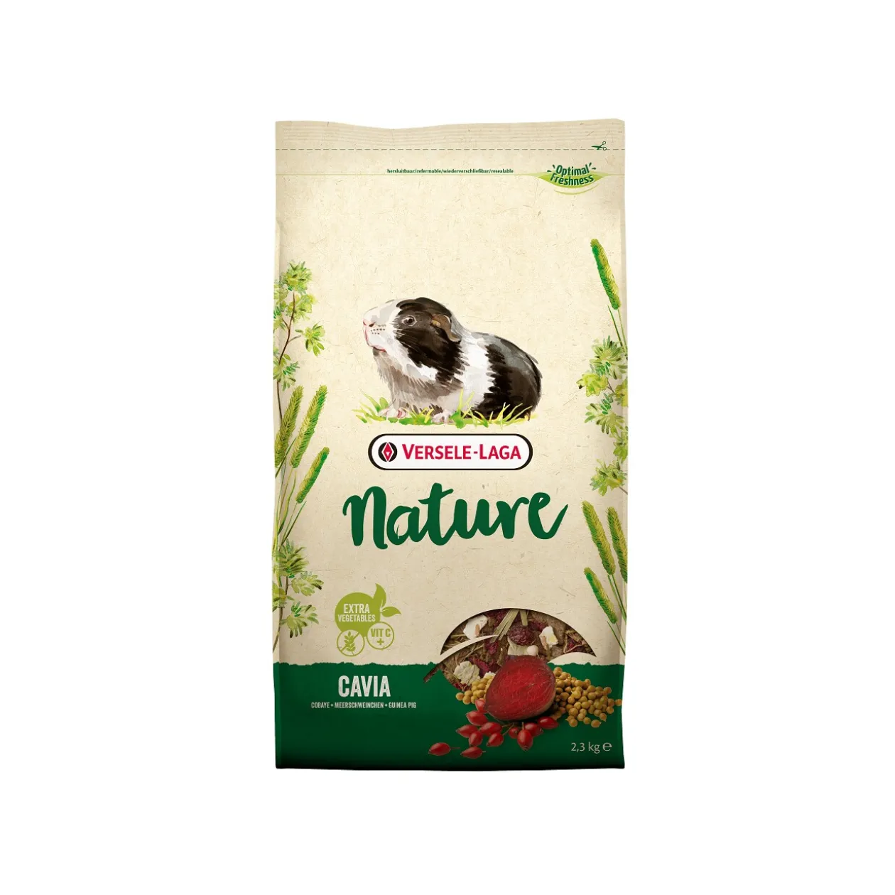 Versele-Laga Nature Cavia pour cochons d’Inde 2,3 kg