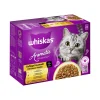 Whiskas nourriture humide pour chat adulte, multipack, 1+ sélection de volaille, en sauce 12x85 g