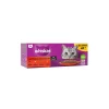 Whiskas Sachets fraîcheur Les Repas Classiques en sauce pour chat adulte 4 variétés 48x85g 30% offerts