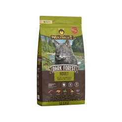 WOLFSBLUT Dark Forest Croquettes pour chien, Adulte Gibier et Patate douce 12,5 kg