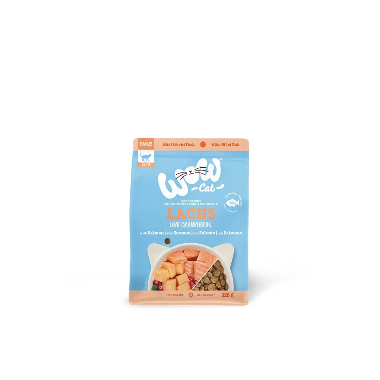 WOW Cat Adult Saumon 325 g
